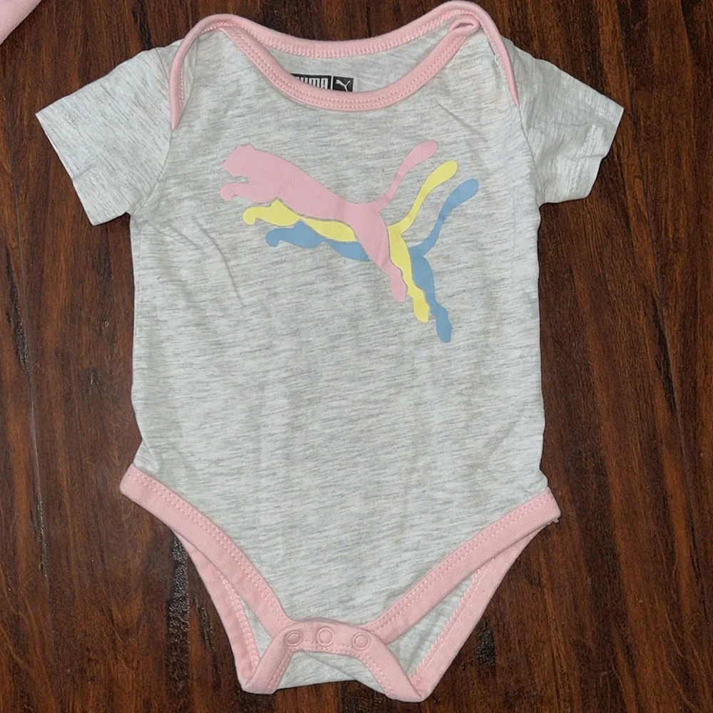 Baby Girl Puma 5 Pieces BodySuits